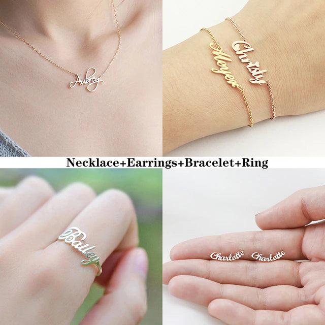 Unique and Stylish Customized Jewelry Sets: The Perfect Gift for Your Loved One