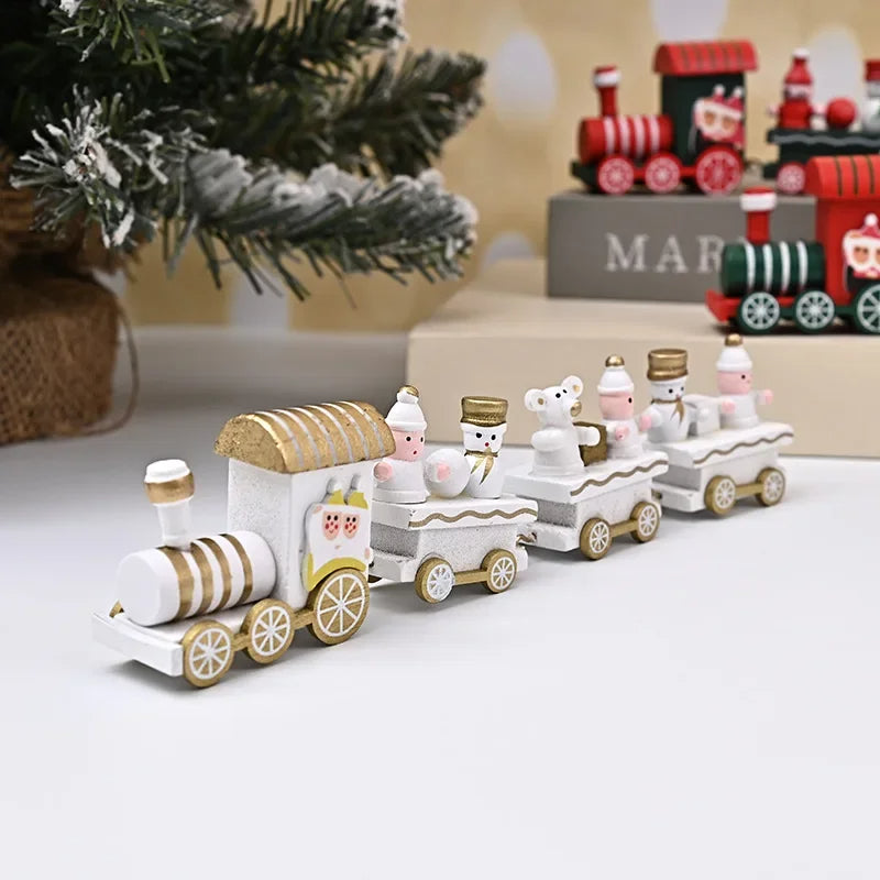 Wooden Christmas Small Train