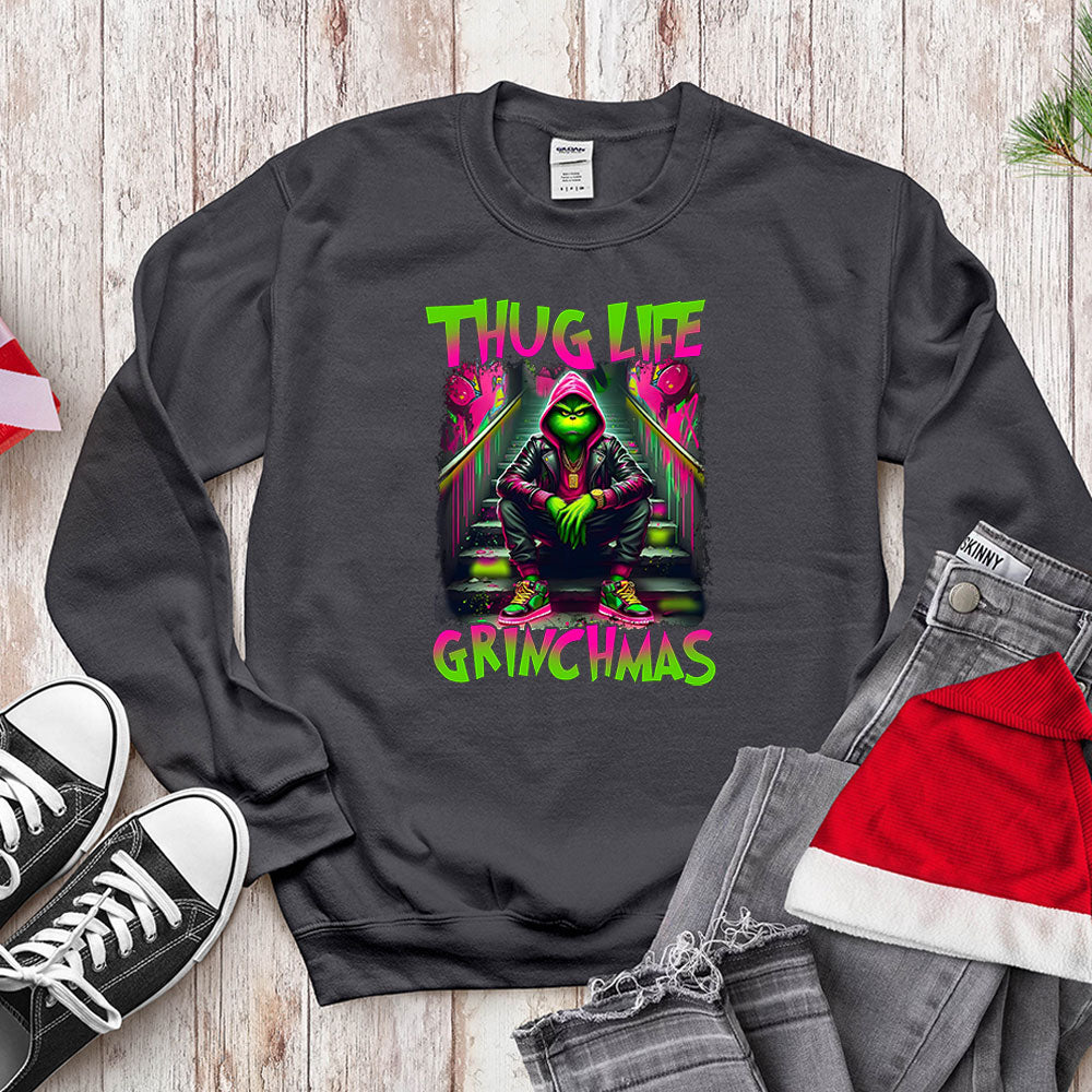 Neon Mean Green Character - Thug Life Urban Holiday Apparel