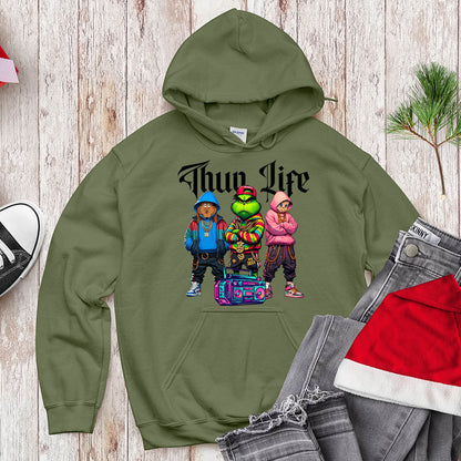 Thug Life Hip-Hop Trio - 90s Boombox Christmas Crew