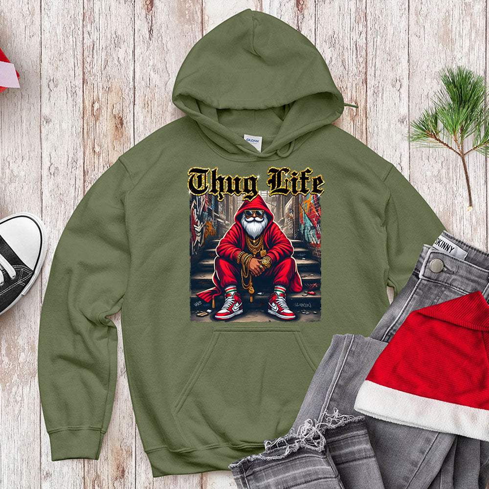 Thug Life Gangsta Santa - Streetwear Christmas
