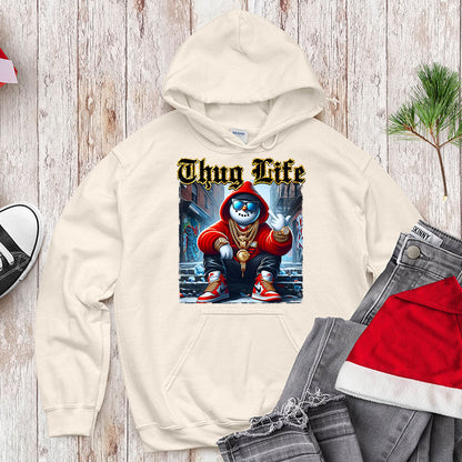 Thug Life Gangster Snowman - Urban Holiday