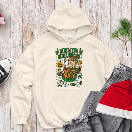 Home Alone Boy Cereal Parody Shirt - Holiday You Can Krunch!