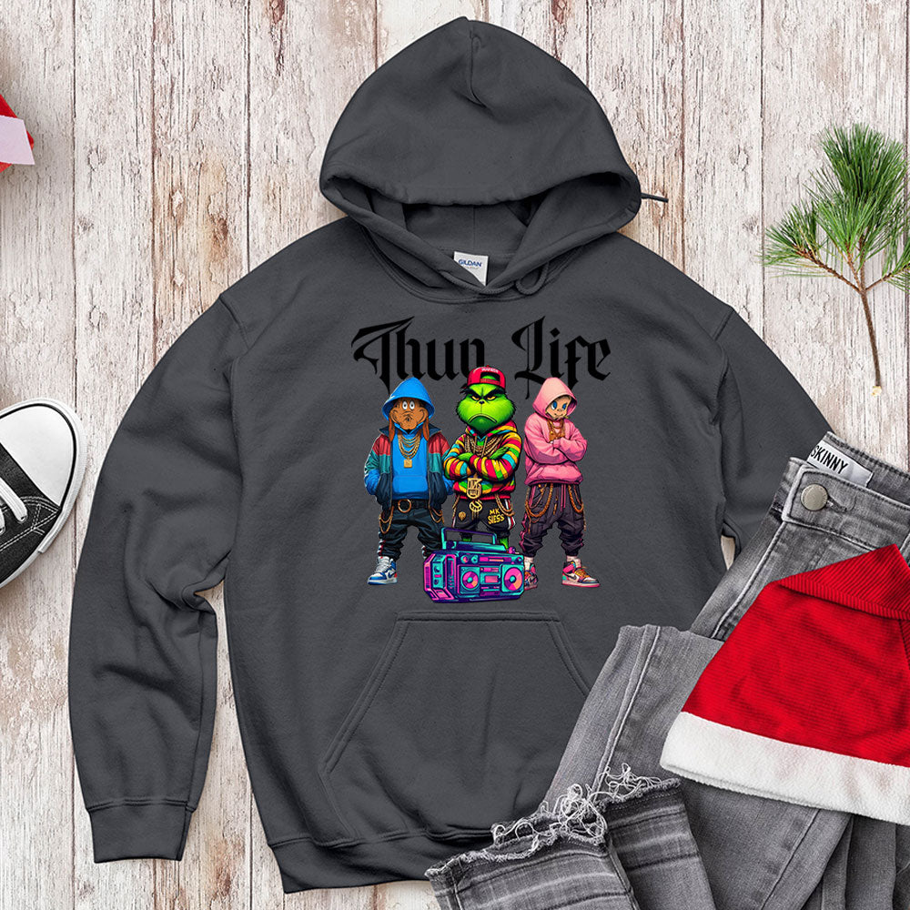 Thug Life Hip-Hop Trio - 90s Boombox Christmas Crew
