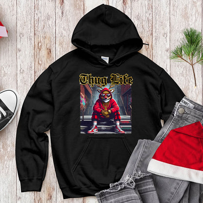 Thug Life Red - Nosed Reindeer - Streetwear Christmas
