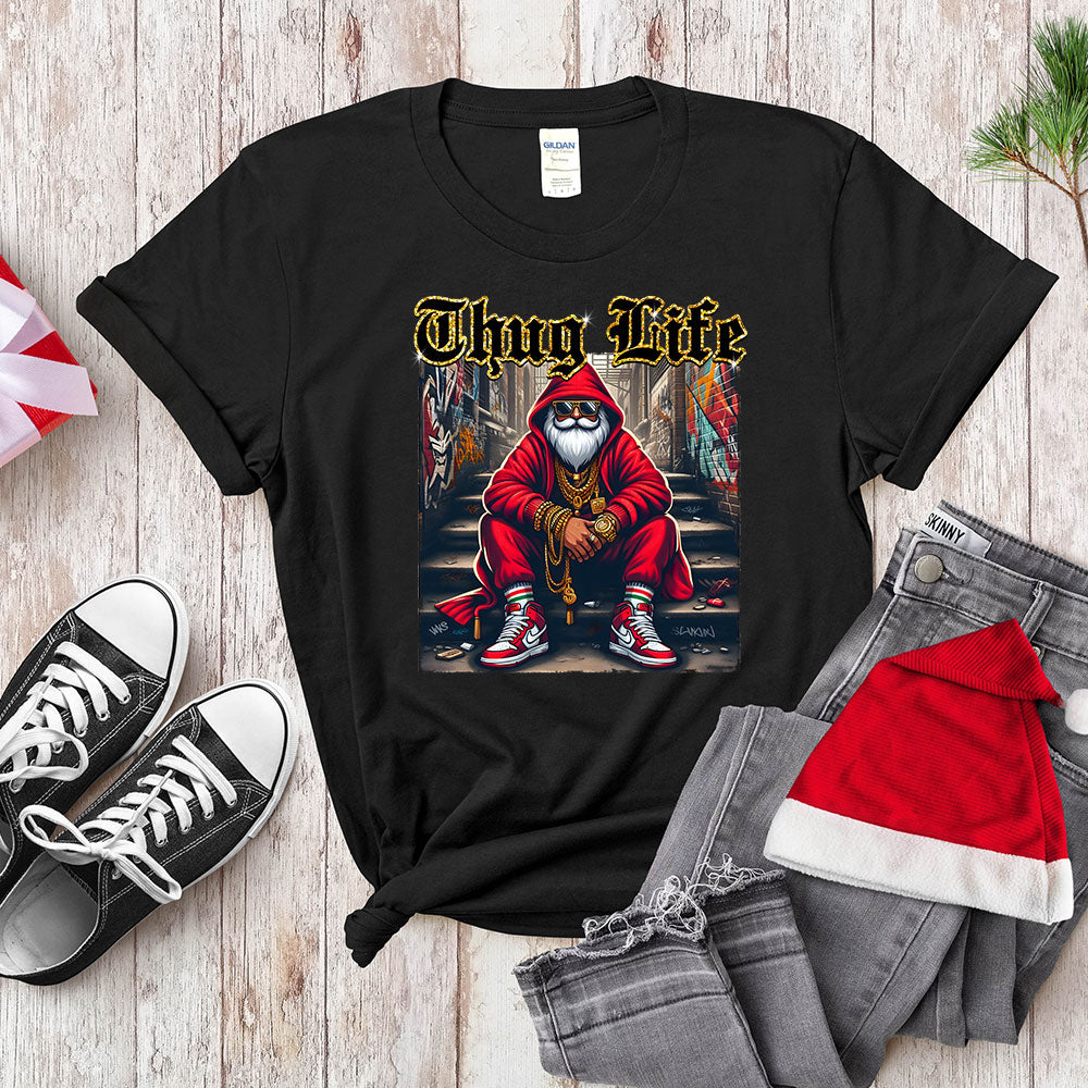 Thug Life Gangsta Santa - Streetwear Christmas