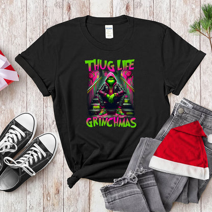 Neon Mean Green Character - Thug Life Urban Holiday Apparel