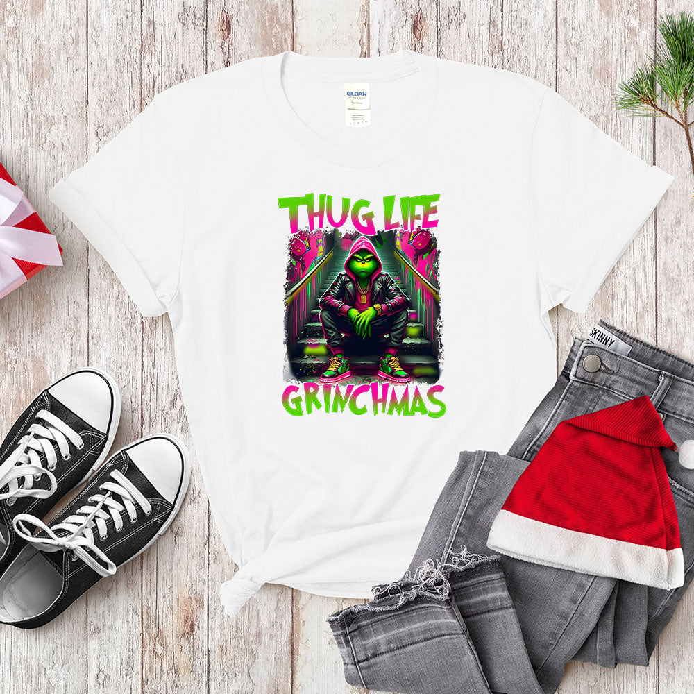 Neon Mean Green Character - Thug Life Urban Holiday Apparel