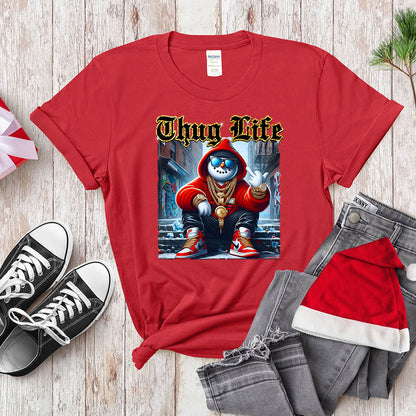 Thug Life Gangster Snowman - Urban Holiday