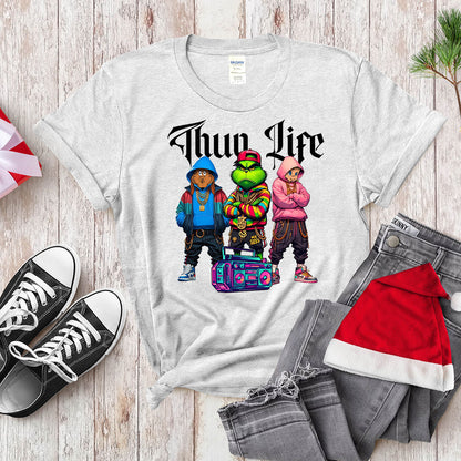 Thug Life Hip-Hop Trio - 90s Boombox Christmas Crew