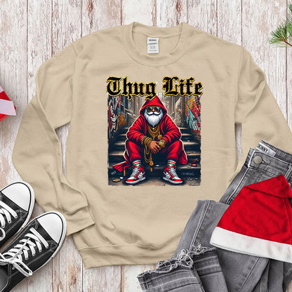 Thug Life Gangsta Santa - Streetwear Christmas