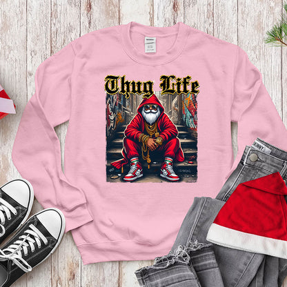Thug Life Gangsta Santa - Streetwear Christmas