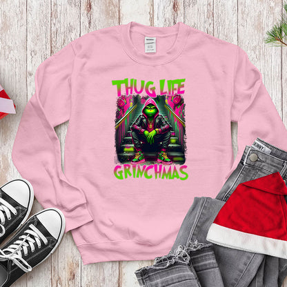 Neon Mean Green Character - Thug Life Urban Holiday Apparel