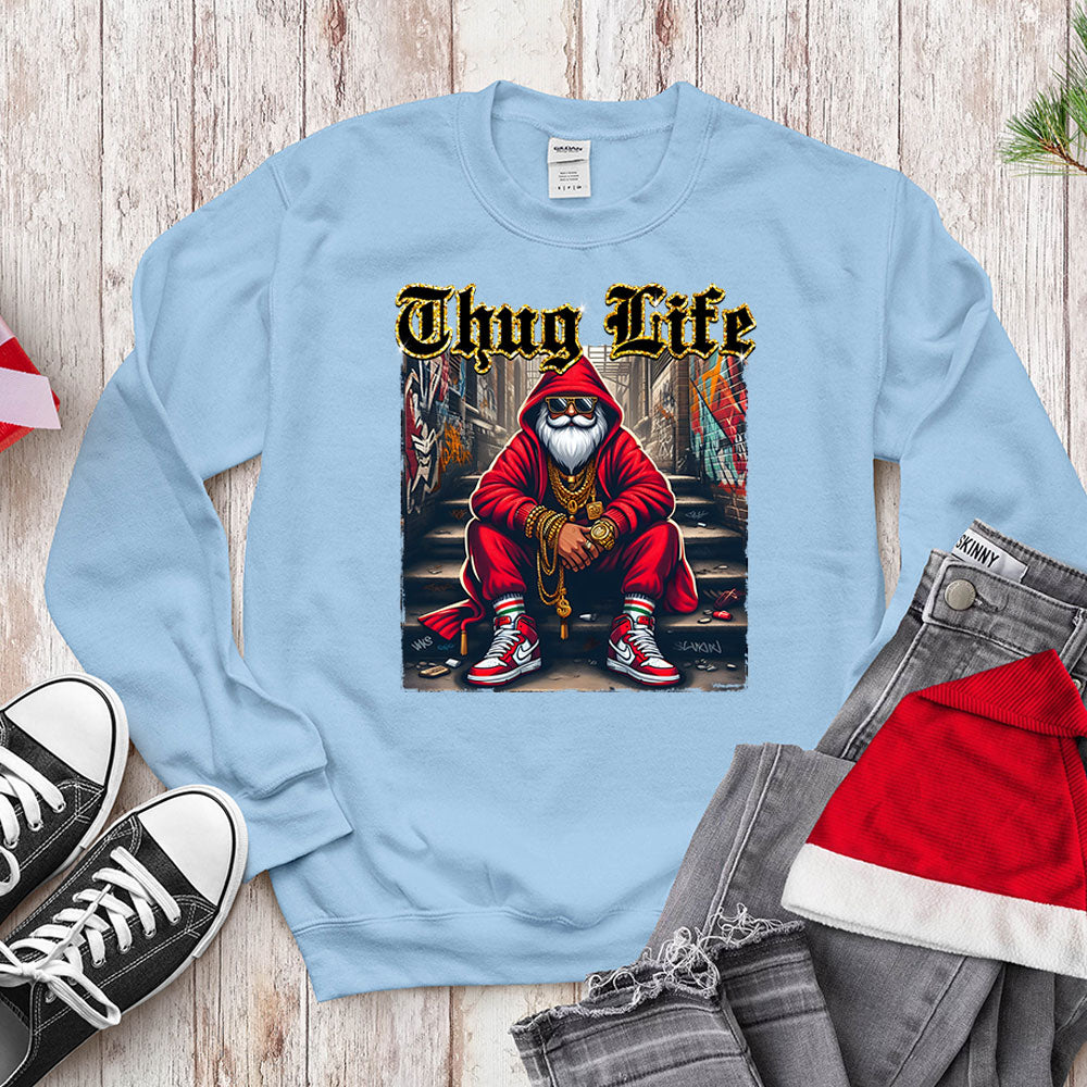Thug Life Gangsta Santa - Streetwear Christmas