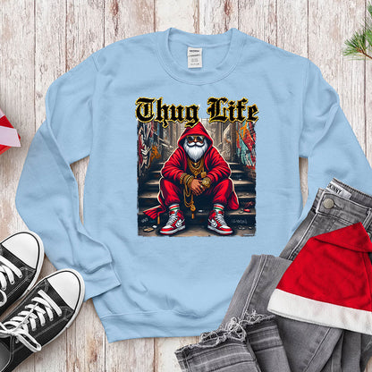 Thug Life Gangsta Santa - Streetwear Christmas