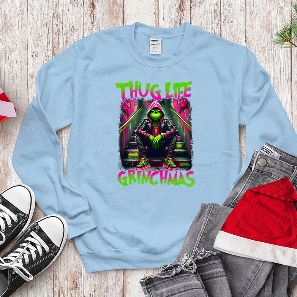 Neon Mean Green Character - Thug Life Urban Holiday Apparel