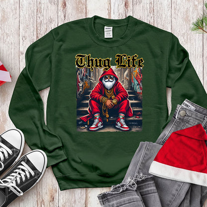 Thug Life Gangsta Santa - Streetwear Christmas