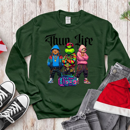 Thug Life Hip-Hop Trio - 90s Boombox Christmas Crew