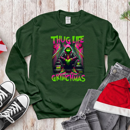 Neon Mean Green Character - Thug Life Urban Holiday Apparel