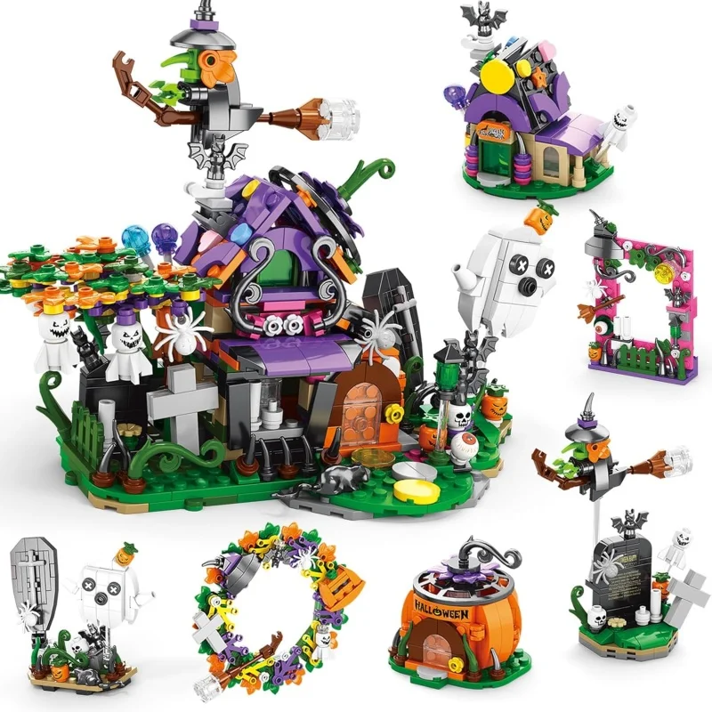 Halloween 6IN1 Building Block Set
