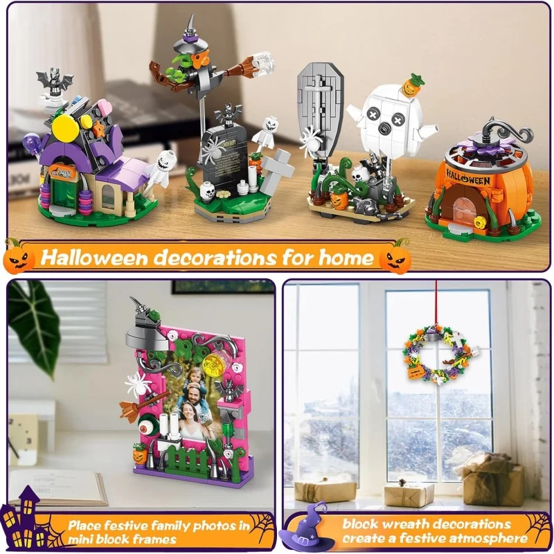 Halloween 6IN1 Building Block Set