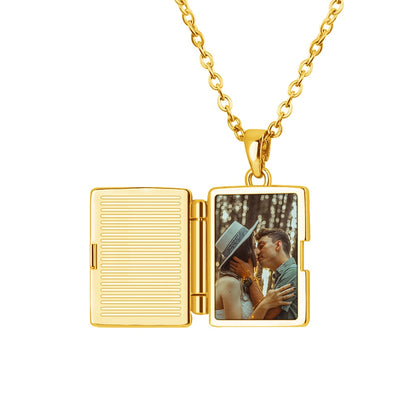 New Arrival Photo Album Pendant Necklace Personalized photo Jewelry Gift