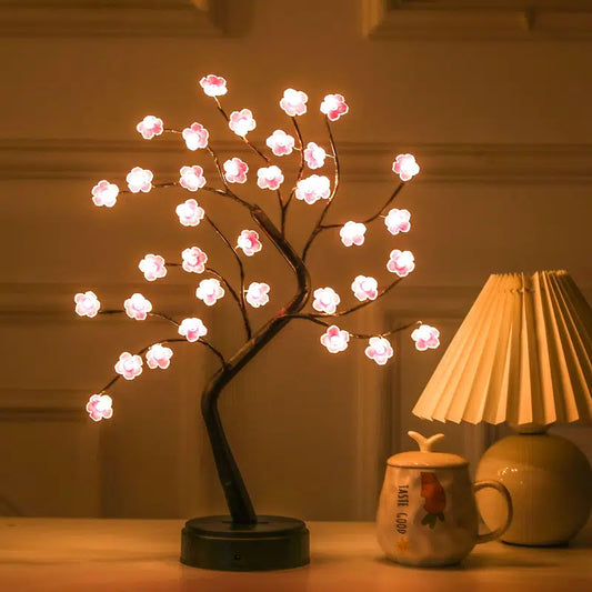 Fairy Cherry Blossom Bonsai Tree Light