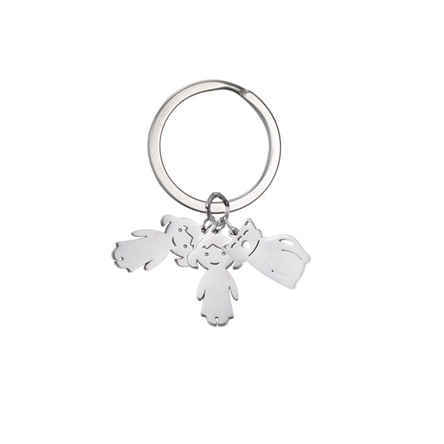 Custom Name Keychain: Personalized Gift for Family, Parents, and Pet Lovers