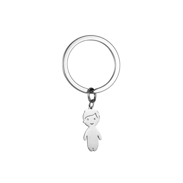 Custom Name Keychain: Personalized Gift for Family, Parents, and Pet Lovers