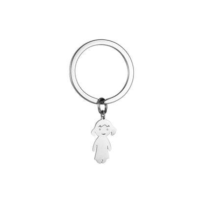 Custom Name Keychain: Personalized Gift for Family, Parents, and Pet Lovers