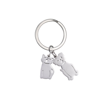 Custom Name Keychain: Personalized Gift for Family, Parents, and Pet Lovers