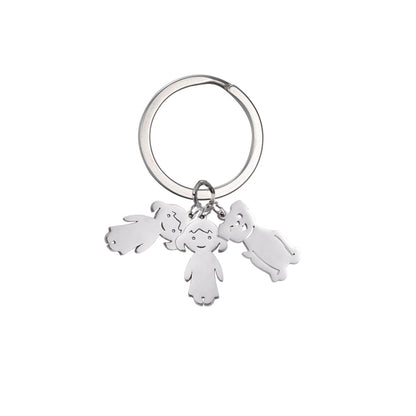 Custom Name Keychain: Personalized Gift for Family, Parents, and Pet Lovers