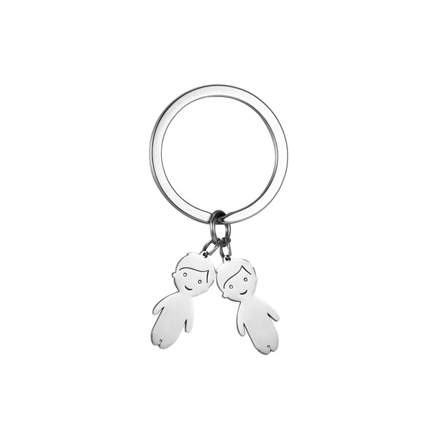 Custom Name Keychain: Personalized Gift for Family, Parents, and Pet Lovers