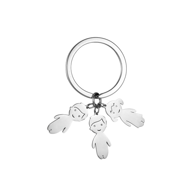 Custom Name Keychain: Personalized Gift for Family, Parents, and Pet Lovers