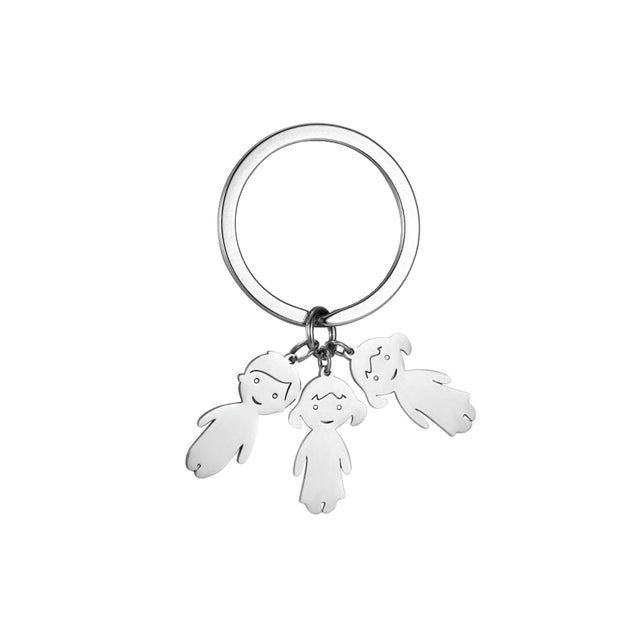 Custom Name Keychain: Personalized Gift for Family, Parents, and Pet Lovers