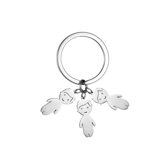 Custom Name Keychain: Personalized Gift for Family, Parents, and Pet Lovers