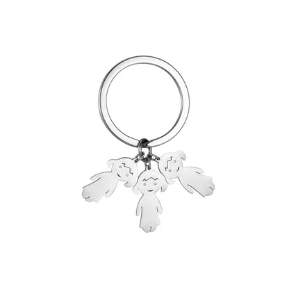 Custom Name Keychain: Personalized Gift for Family, Parents, and Pet Lovers