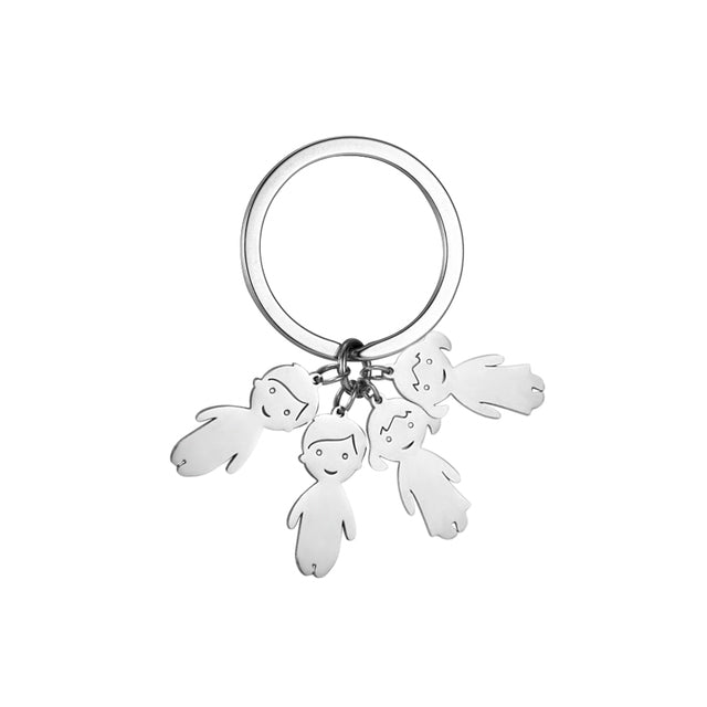 Custom Name Keychain: Personalized Gift for Family, Parents, and Pet Lovers