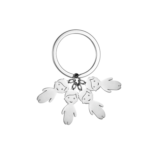 Custom Name Keychain: Personalized Gift for Family, Parents, and Pet Lovers