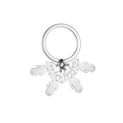 Custom Name Keychain: Personalized Gift for Family, Parents, and Pet Lovers