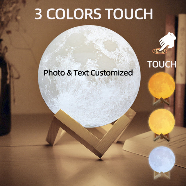 Personalized 3D Moonlight Night Light