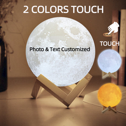 Personalized 3D Moonlight Night Light