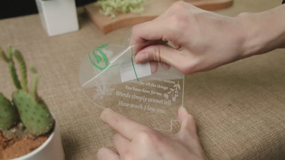 Acrylic Night Lamp Gifts For Mom